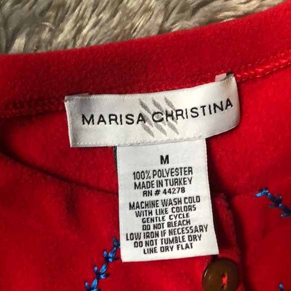 Marisa Christina 🌷3x$25 | Christmas Vest | M - Picture 3 of 6
